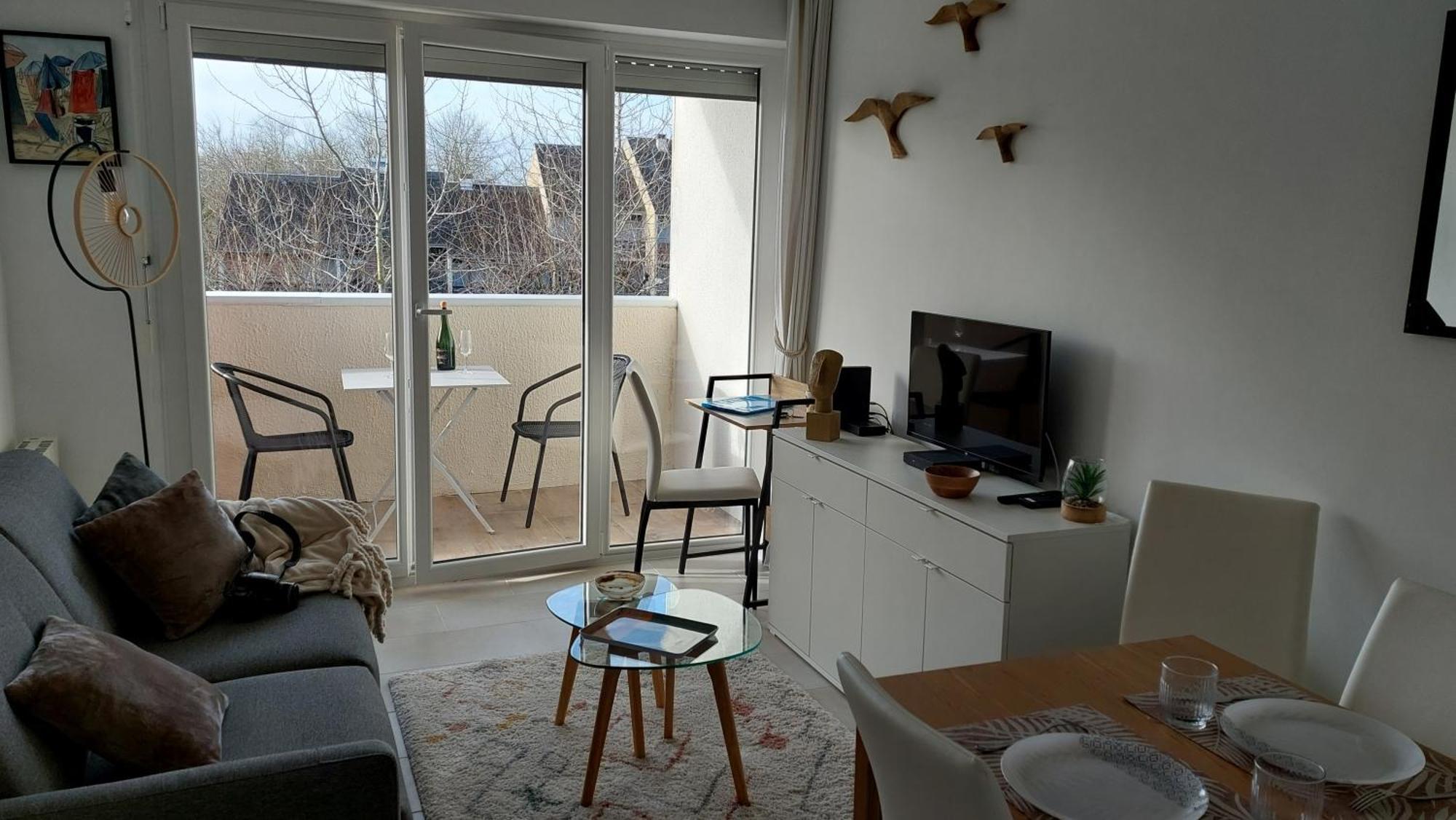 Les 3 Mouettes A Cabourg - Cote Normande Apartment ภายนอก รูปภาพ